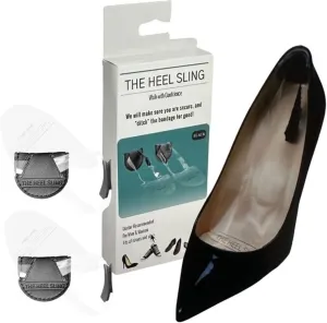 – Game Changer Anti-Slip Heel Pads for Blister Prevention & Slippage Prevention | Custom Fit Invisible Shoe Inserts for Men & Women | Doctor Recommended for Comfort (Black, Adult)