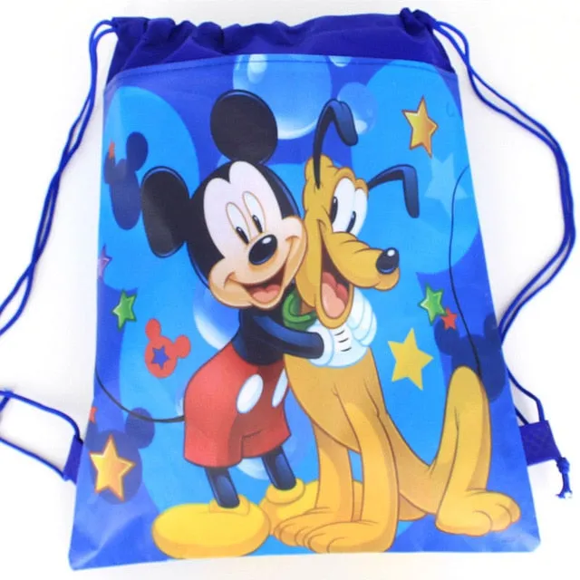 1 Piece Assorted Drawstring Shopping/Swimming/Library Bags