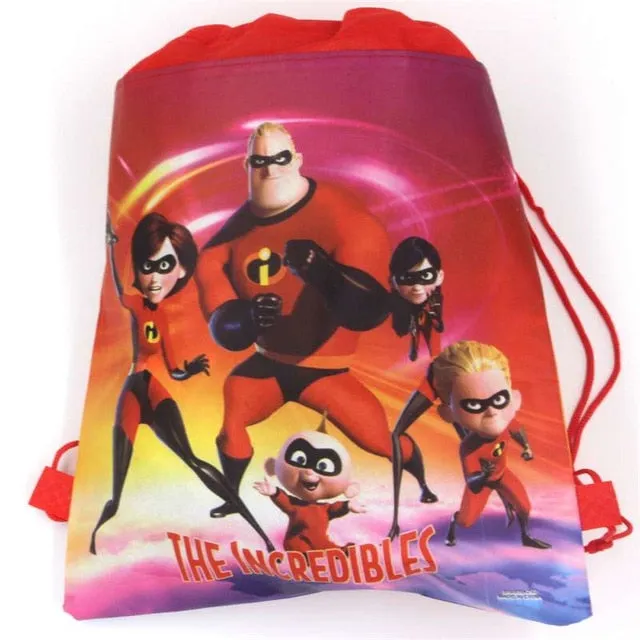 1 Piece Assorted Drawstring Shopping/Swimming/Library Bags