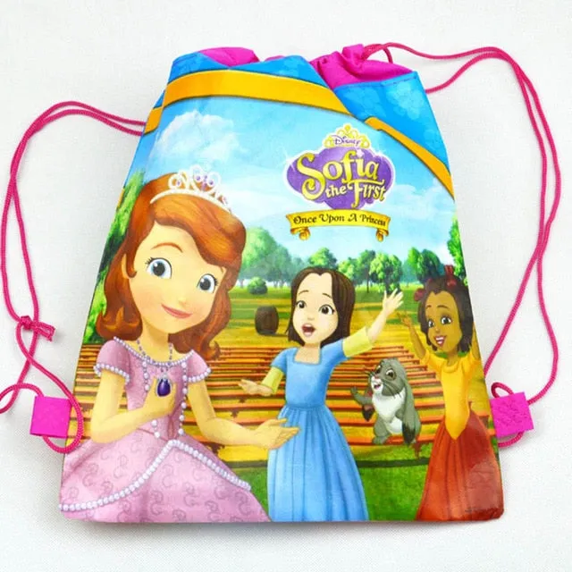 1 Piece Assorted Drawstring Shopping/Swimming/Library Bags