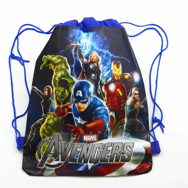1 Piece Assorted Drawstring Shopping/Swimming/Library Bags