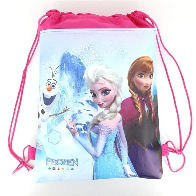 1 Piece Assorted Drawstring Shopping/Swimming/Library Bags