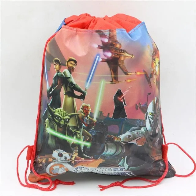 1 Piece Assorted Drawstring Shopping/Swimming/Library Bags