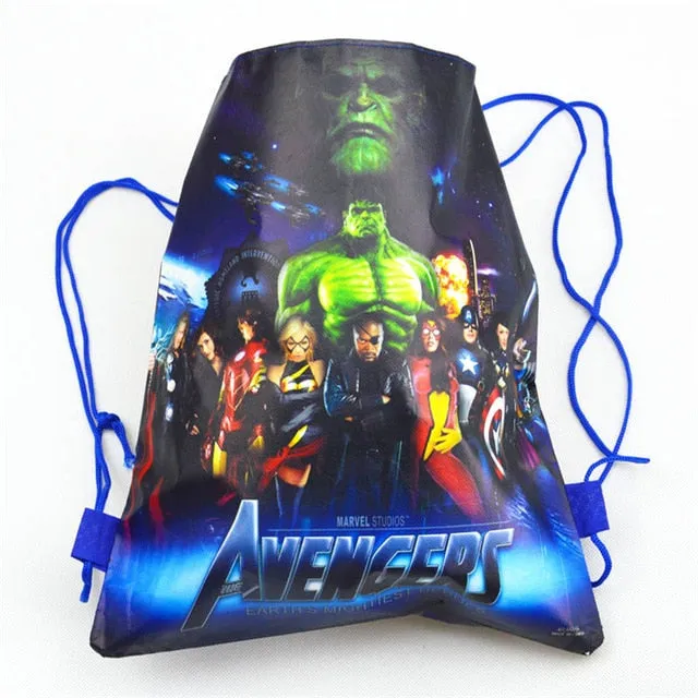 1 Piece Assorted Drawstring Shopping/Swimming/Library Bags