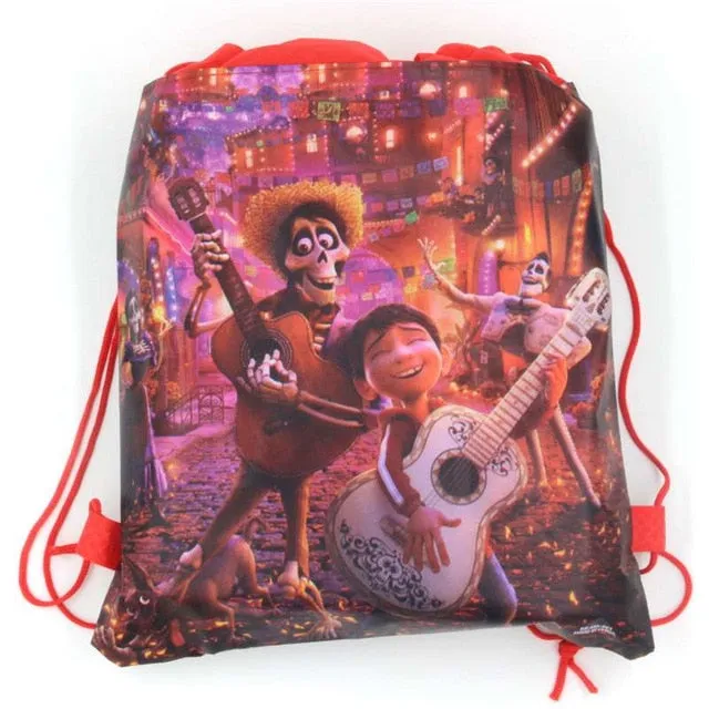 1 Piece Assorted Drawstring Shopping/Swimming/Library Bags