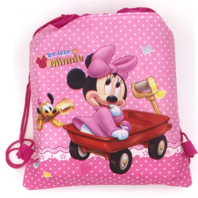1 Piece Assorted Drawstring Shopping/Swimming/Library Bags