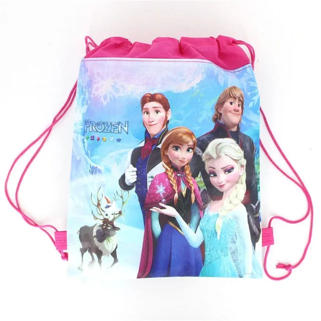 1 Piece Assorted Drawstring Shopping/Swimming/Library Bags