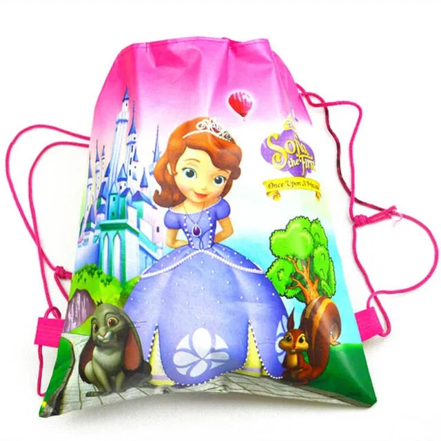 1 Piece Assorted Drawstring Shopping/Swimming/Library Bags