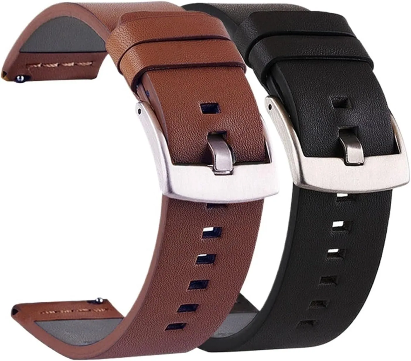 18mm 20mm 22mm 24mm Mm Genuine Leather Watch Strap Mens Business Watch Strap Quick Release