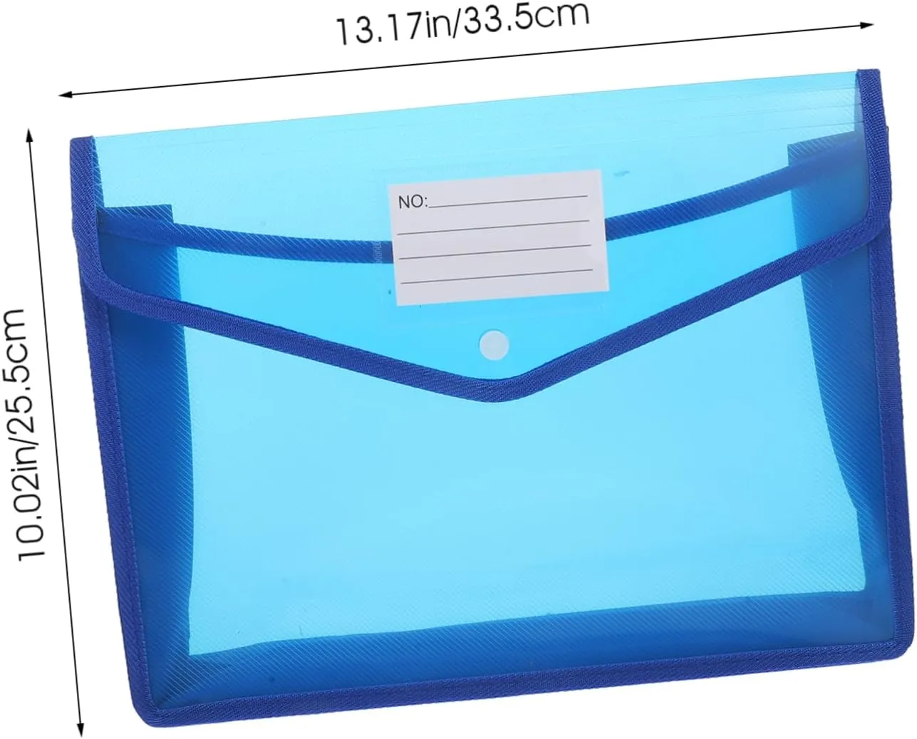 2pcs A4 Waterproof Document Bag Paper Folders Pockets Storage Bag for Tax Documents Office Home