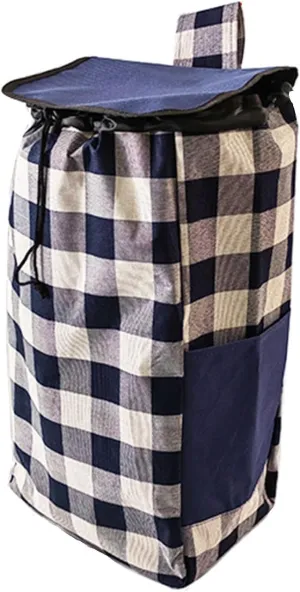 35L Shopping Cart Replacement Bag/Shopping Cart Bag - Trolley Bags for Shopping Cart, Oxford Cloth Thick Waterproof Storage Bag, Portable Trolley Shopping Bag, Trolley Replacement Bag(B)