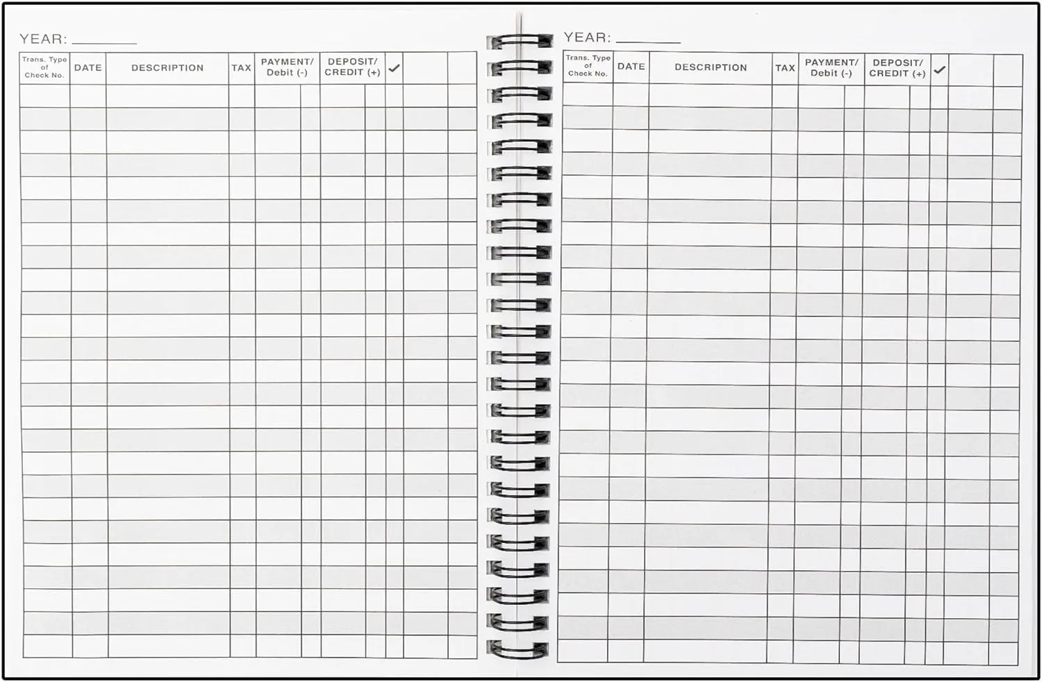 4 Pack Expense Tracker Ledger Book- Finance Book for Home Budget Tracking, Business Bookkeeping -Home Budget notebook, Finance Planner- Expense Ledger for Small Business Bookkeeping (100 Pages 4 Pack)