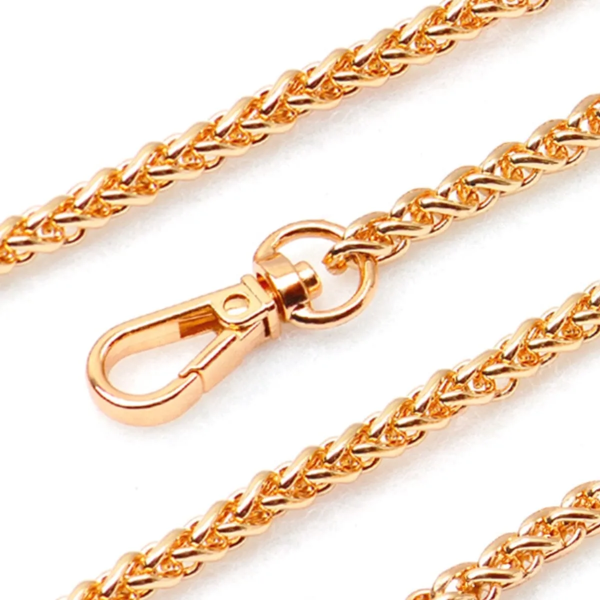 5mm plait weave metal chain