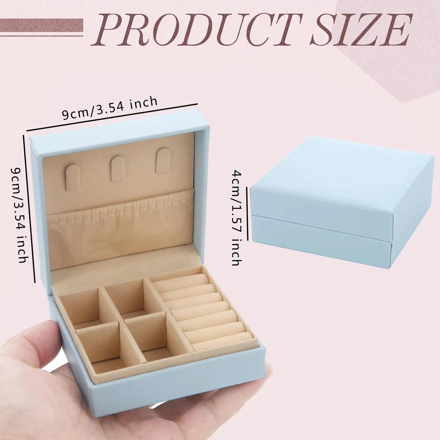 5pcs Bridesmaid Scrunchies Proposal Gifts makeup bag bulk Jewelry Box 4.1inch square Hair Claws Bachelorette Hair Clip heart sunglasses Girls for Wedding Party Favors (Sage Green, Small)
