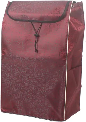 72L Trolley Replacement Bag - Spare Shopping Cart Replacement Bag, Oxford Cloth Waterproof Storage Bag, Portable Folding Shopping Cart Replacement Bag, for Groceries, Beach, Picnic