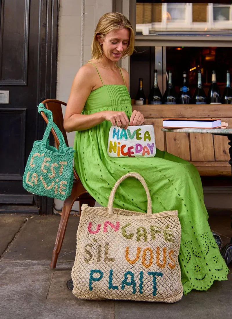 A Coffee Please Large Tote