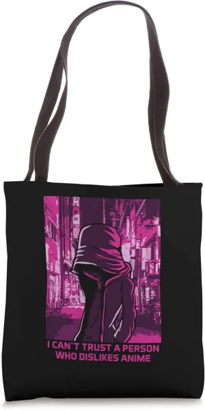 A Person Who Dislikes Anime Funny Japanese Humor Japan Tote Bag