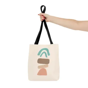 Abstract Landscape Tote Bag for Trendy Fashion