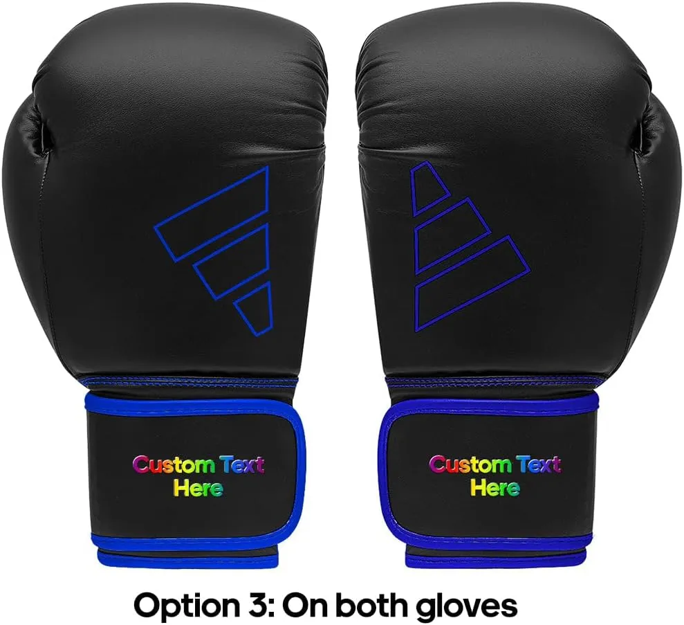 Adidas Custom Boxing Gloves - Hybrid 80 - for Boxing, Kickboxing, MMA, Bag, Training & Fitness - Custom Boxing Gloves for Gifts, Souvenirs