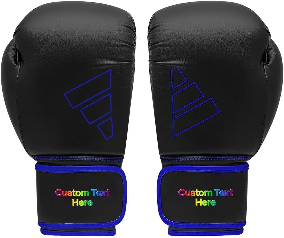 Adidas Custom Boxing Gloves - Hybrid 80 - for Boxing, Kickboxing, MMA, Bag, Training & Fitness - Custom Boxing Gloves for Gifts, Souvenirs