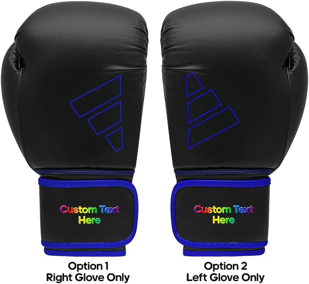 Adidas Custom Boxing Gloves - Hybrid 80 - for Boxing, Kickboxing, MMA, Bag, Training & Fitness - Custom Boxing Gloves for Gifts, Souvenirs