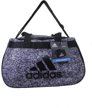 Adidas Diablo Small Duffel Gym Sports Bag Kapow Print Black White