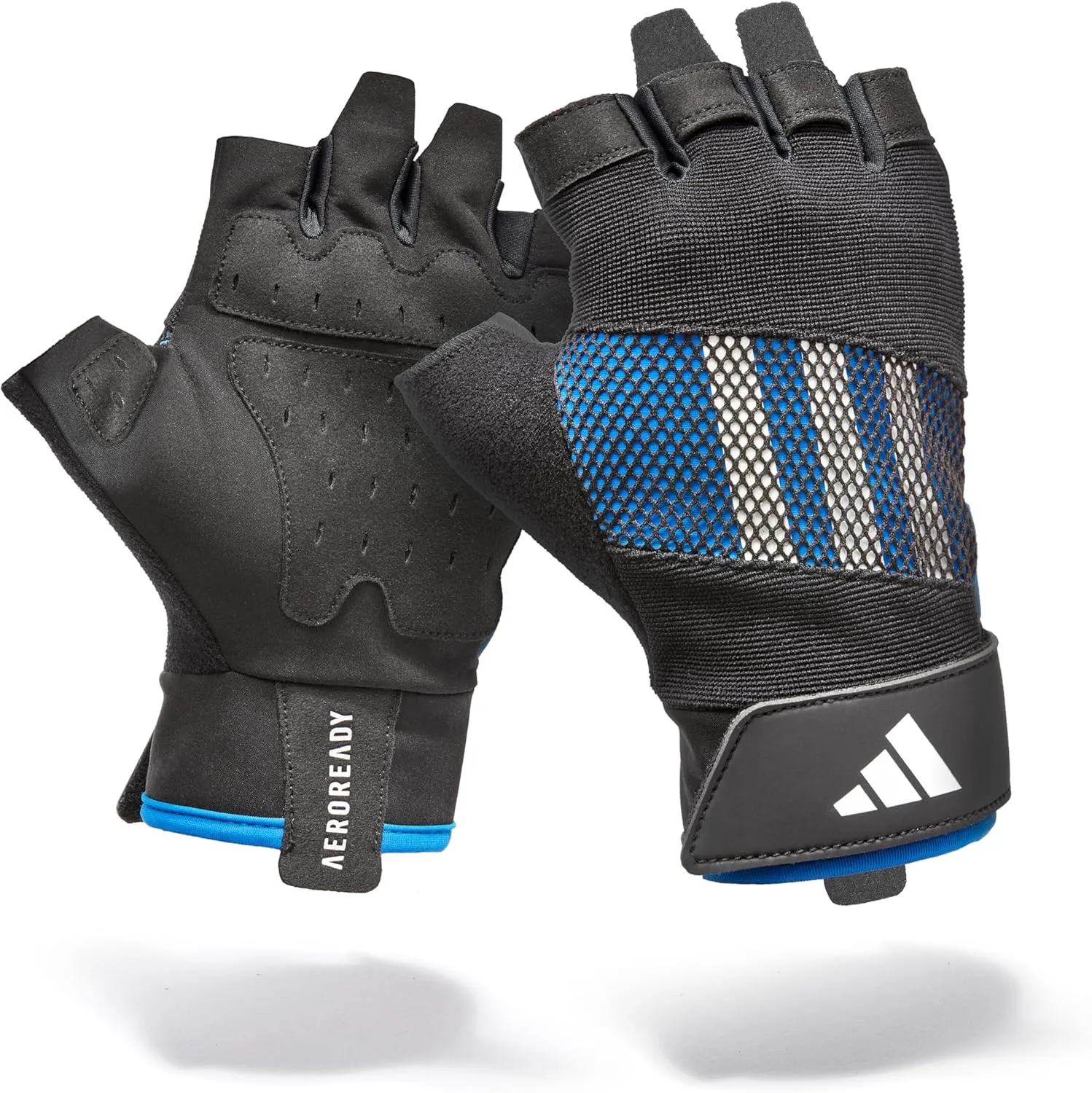 adidas Performance Weightlifting Gloves, Fingerless Aeroready Workout Gloves