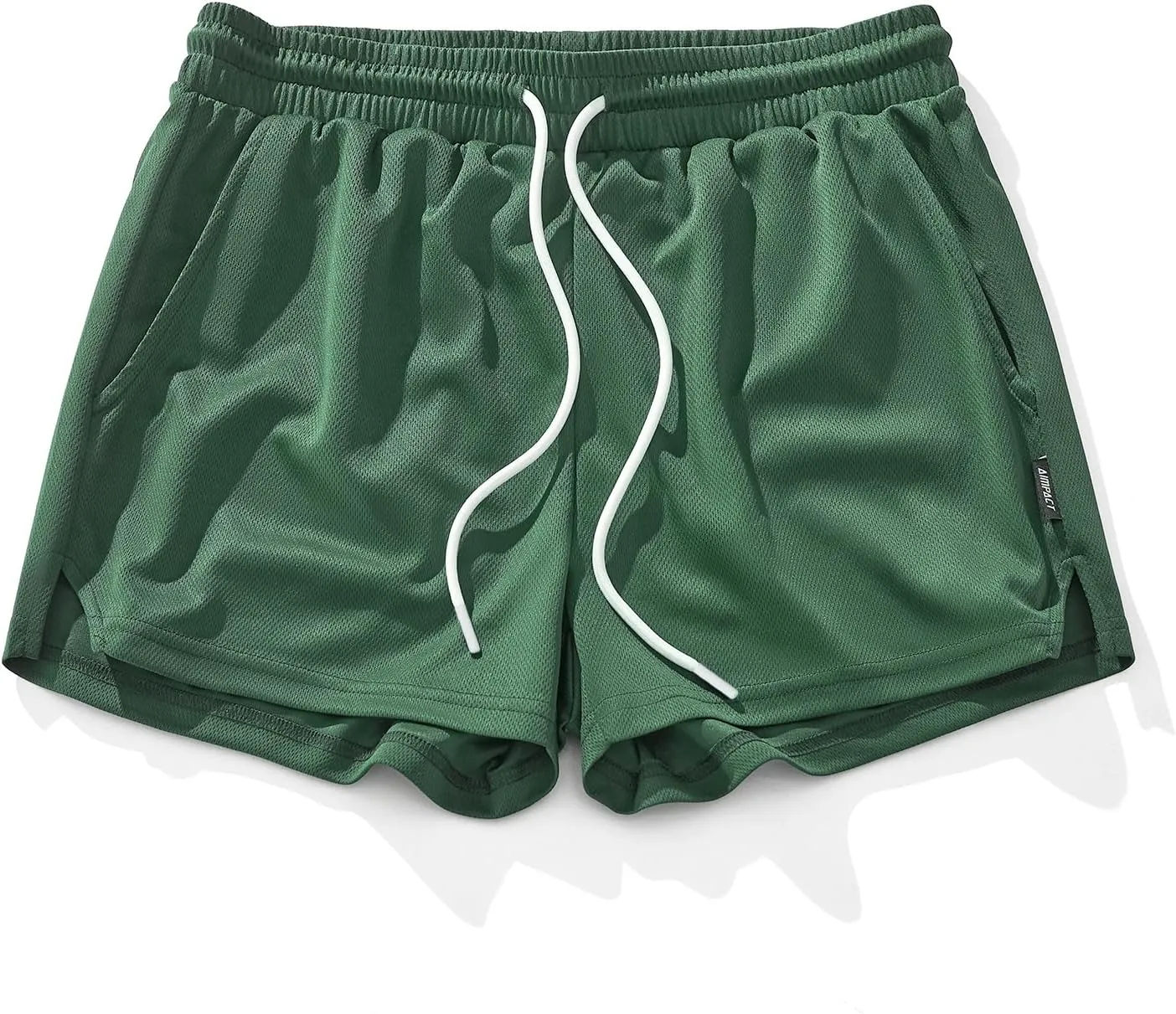 AIMPACT Mens Mesh Running Shorts 3 Inch Quick Dry Gym Athletic Workout Shorts for Men with Pockets