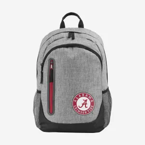 Alabama Crimson Tide Heather Grey Bold Color Backpack