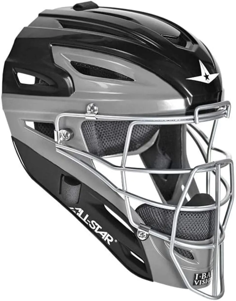 All-Star Catcher’s Gear Kit – Includes Helmet, Chest Protector & Leg Guards – Lightweight, Durable Baseball Protective Set, Meets NOCSAE