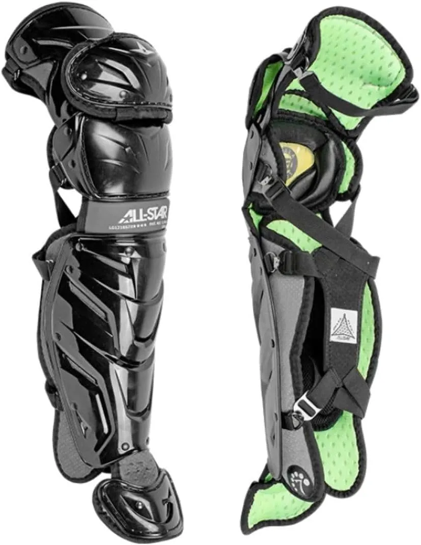 All-Star Catcher’s Gear Kit – Includes Helmet, Chest Protector & Leg Guards – Lightweight, Durable Baseball Protective Set, Meets NOCSAE