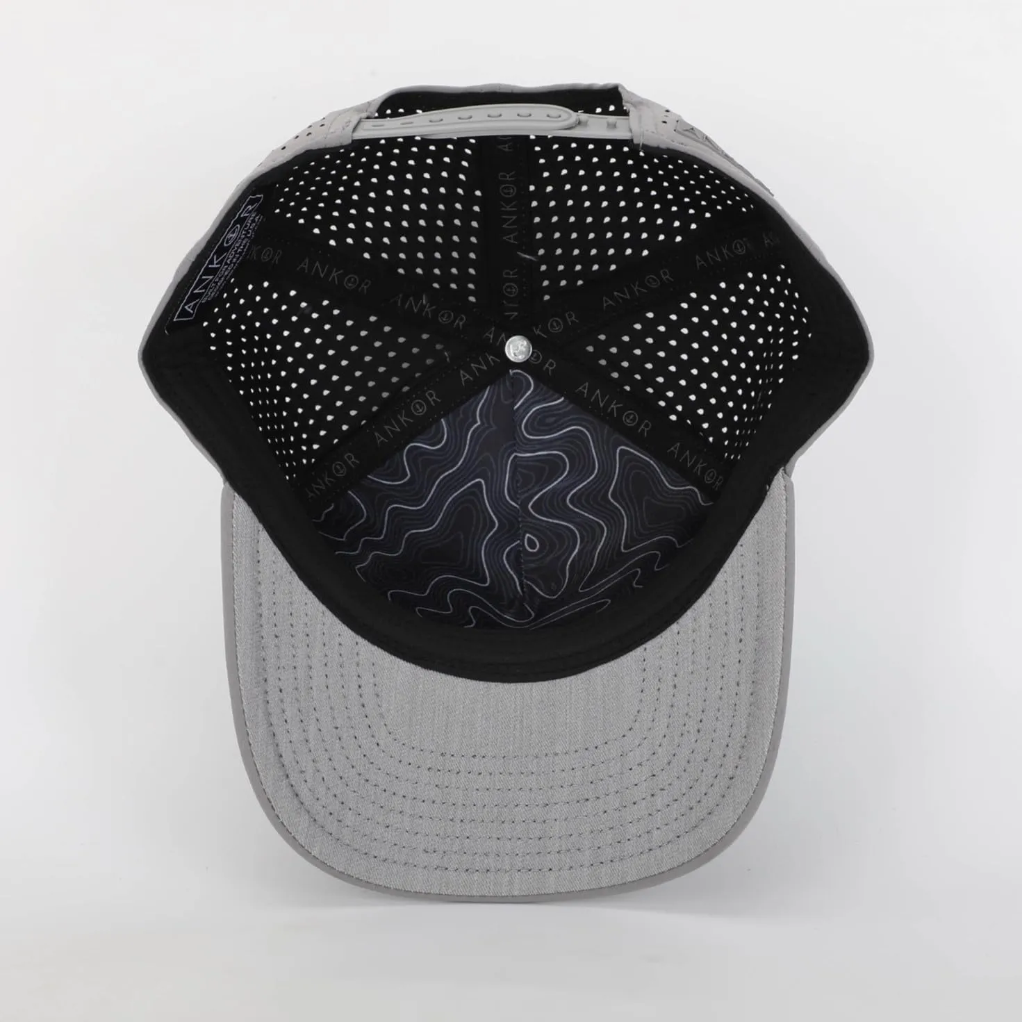 ANKOR Water-Resistant Performance Trucker Hat - Comfortable Men’s Athletic Hat for Outdoors, Running, UPF 50
