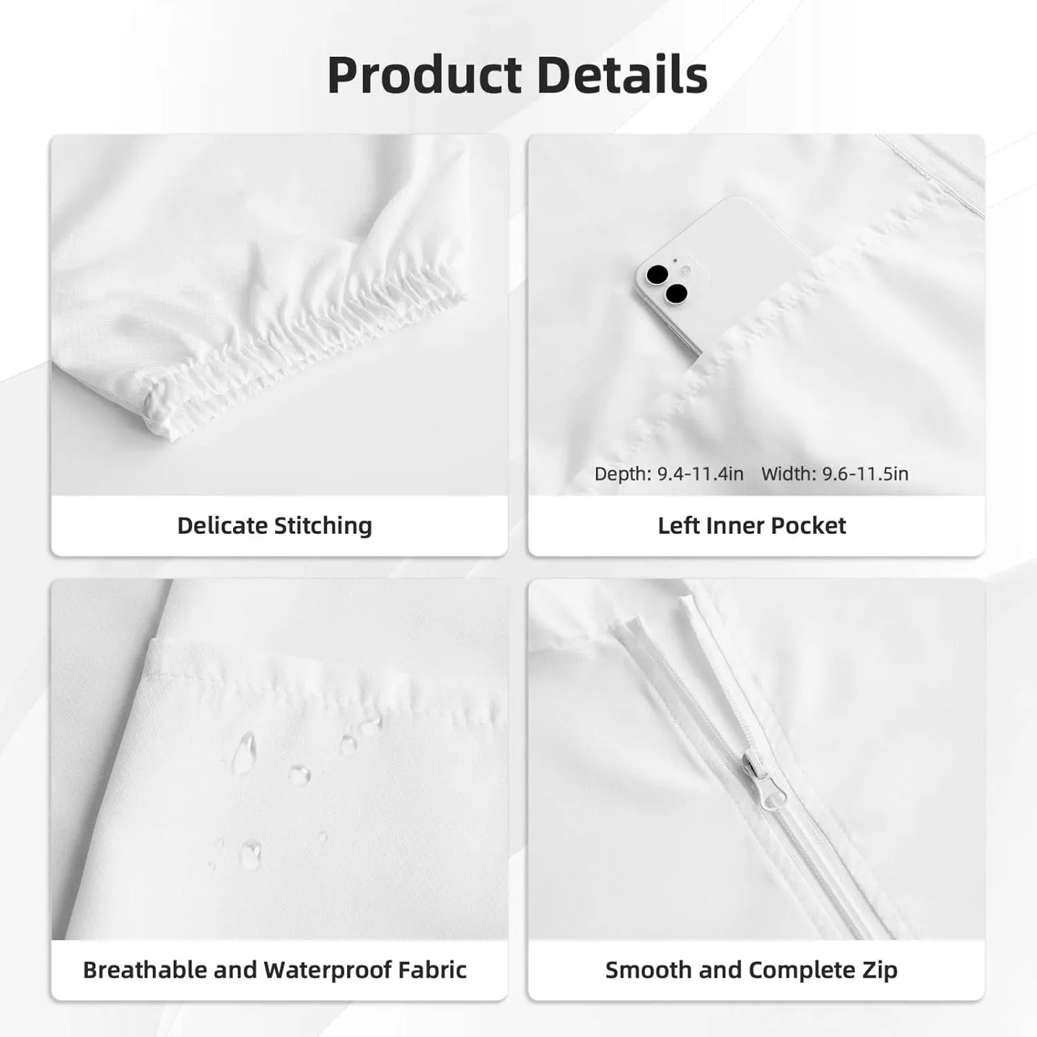 Antelope on the Grassland Sun Protection Hoodie for Men and Women â€“ Light Jacket Full Zip Long Sleeve Sun Shirts Hoodies