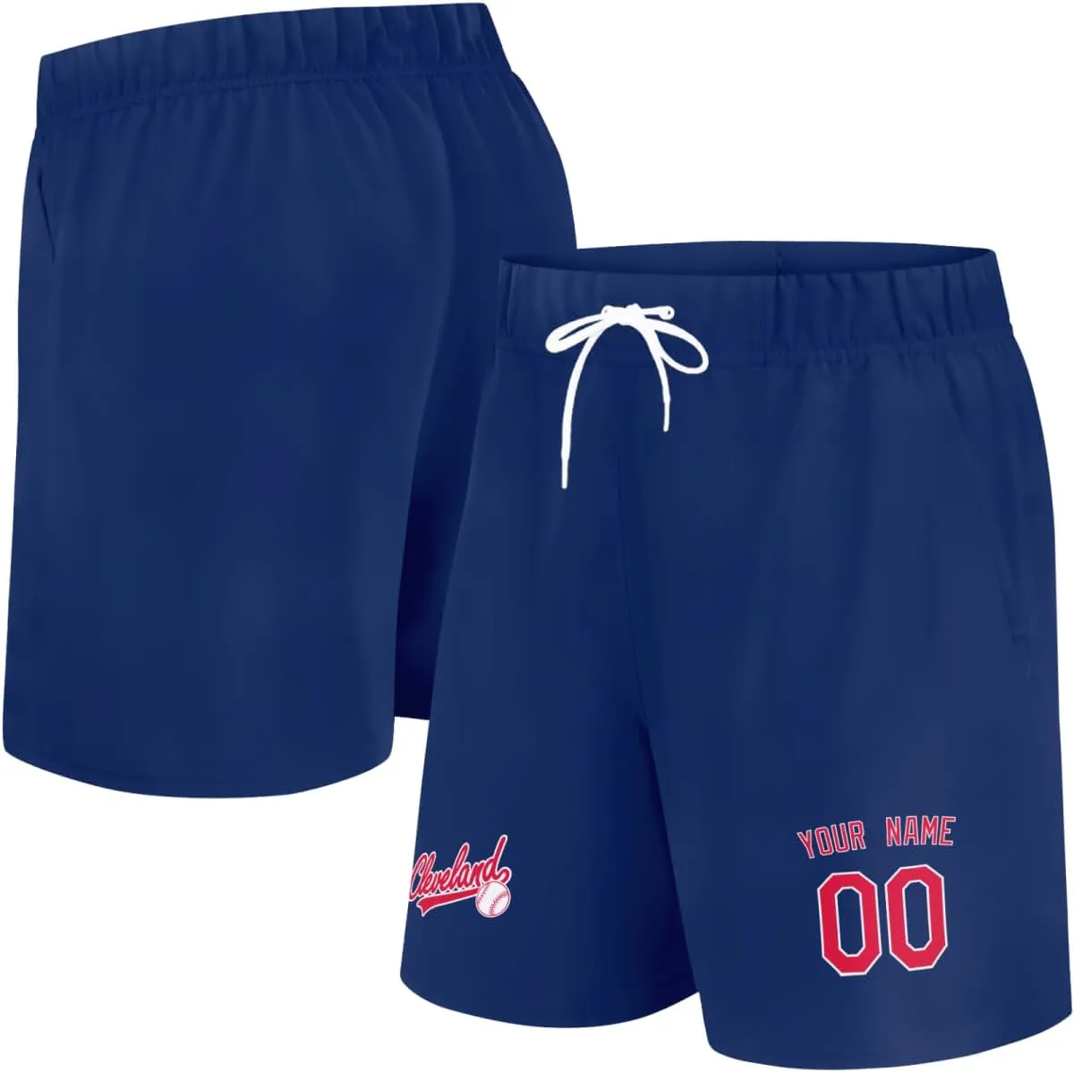 ANTKING Swim Trunks Custom Name Number Beach Shorts for Men Youth Gifts