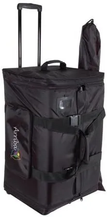 Arriba Case AS185 Larger Rolling Speaker Bag for 15" Speakers