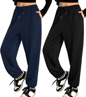 ASIMOON Womens Sweatpants with Pockets Loose Drawstring Joggers Pants Workout Casual Comfy Lounge Pants