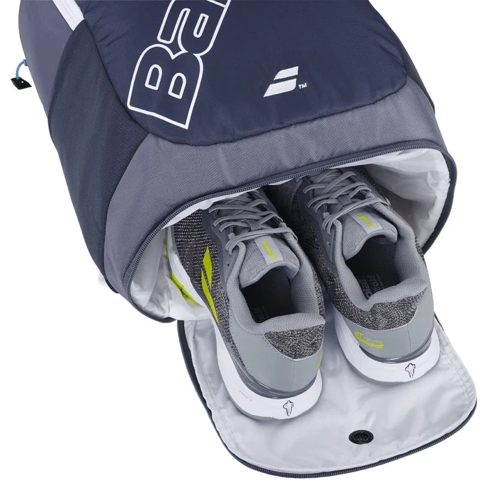 Babolat Evo Court Tennis Backpack - Grey / Blue