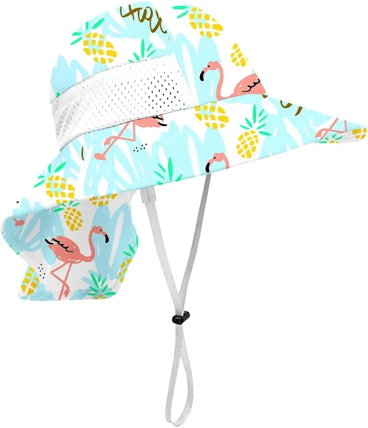 Baby Sun Protection Hat for Infant Toddlers Boys Girls UPF 50  Sunhat for Outdoor Beach Swim