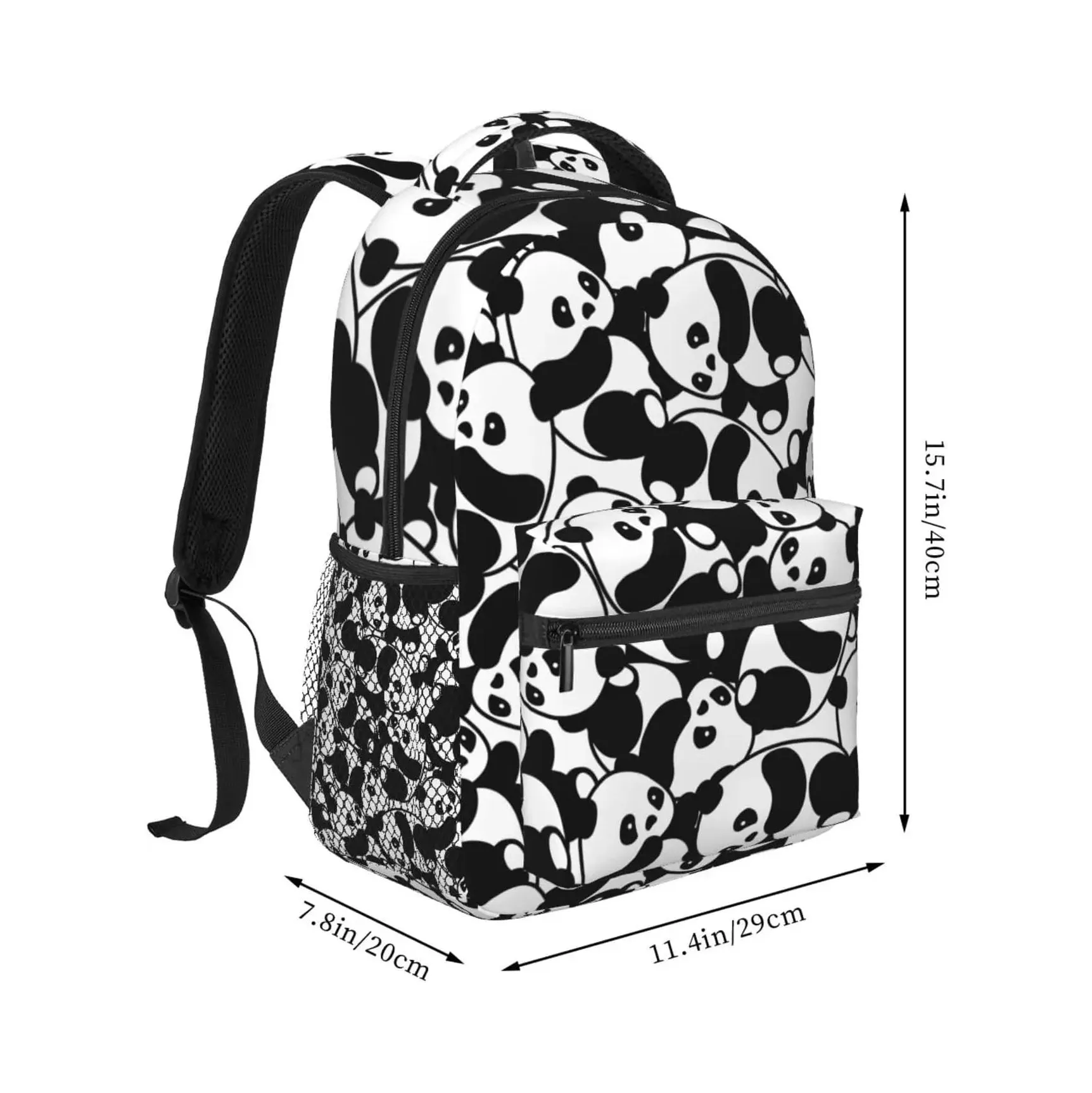 Backpacks Instant help Print Panda Wide range Playful