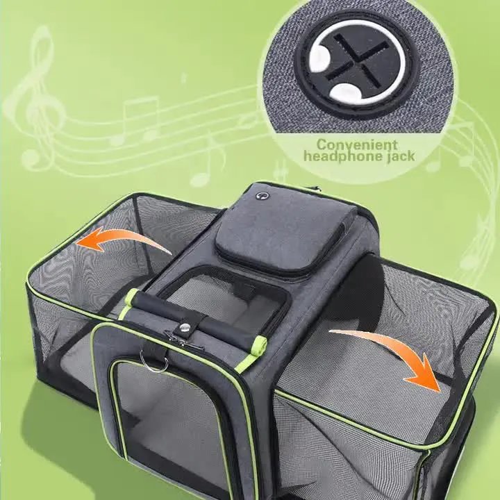 Bag, Foldable Surprise sale Pet Backpack Cats Travel for Car Gray Dogs, Time running out Pet and Orange Outdoor - Expandable Adventures Carrier Carrier Bag Pet Portable Handheld Large for Capacity Small