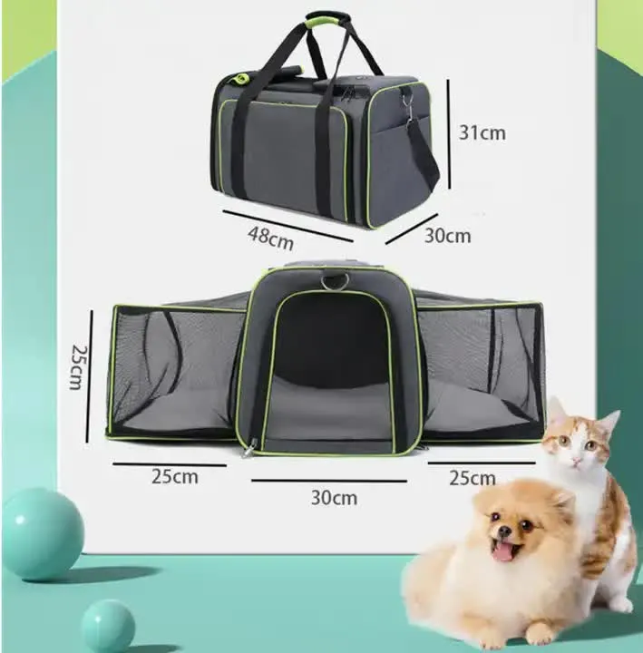 Bag, Foldable Surprise sale Pet Backpack Cats Travel for Car Gray Dogs, Time running out Pet and Orange Outdoor - Expandable Adventures Carrier Carrier Bag Pet Portable Handheld Large for Capacity Small