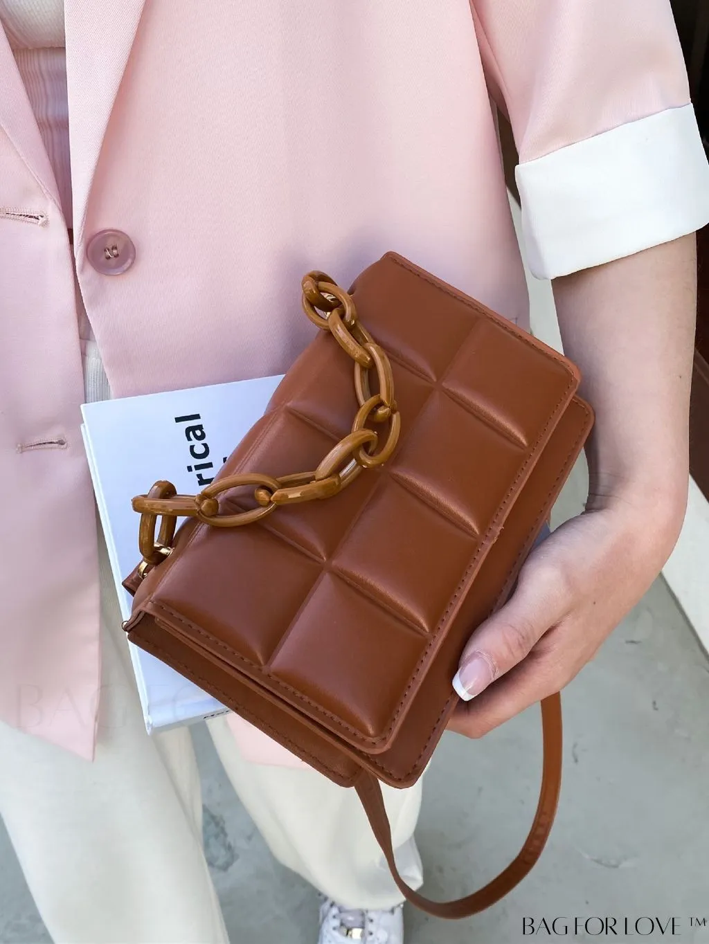 BagForLove - Compact Embossed Satchel