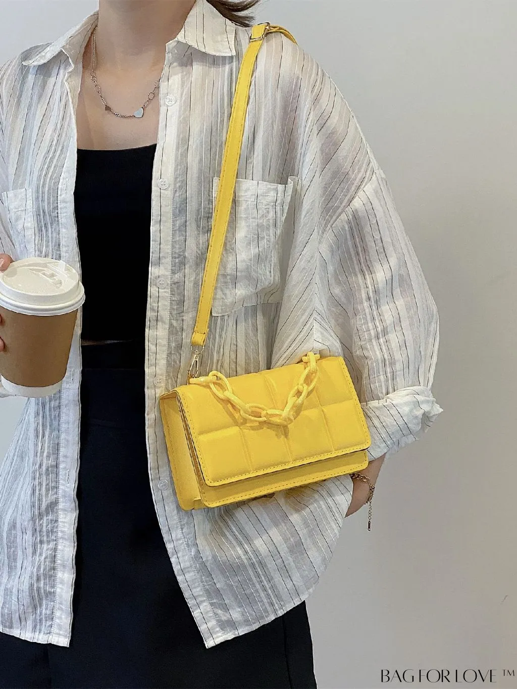 BagForLove - Compact Embossed Satchel