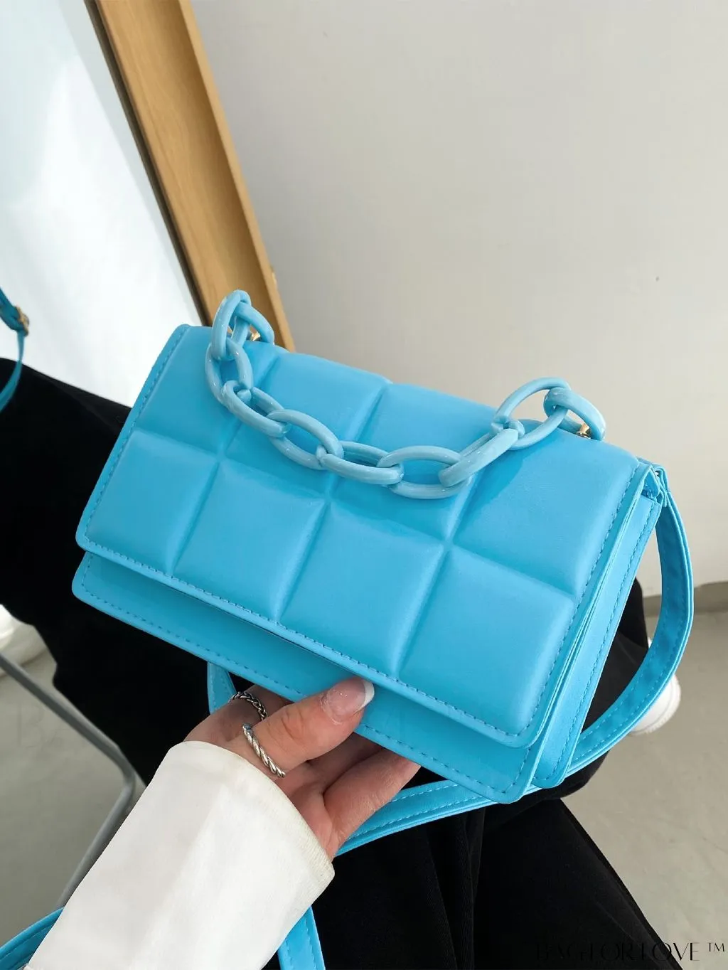 BagForLove - Compact Embossed Satchel