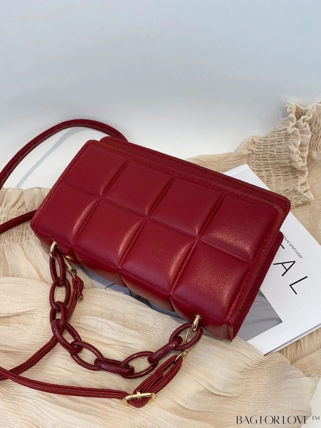 BagForLove - Compact Embossed Satchel