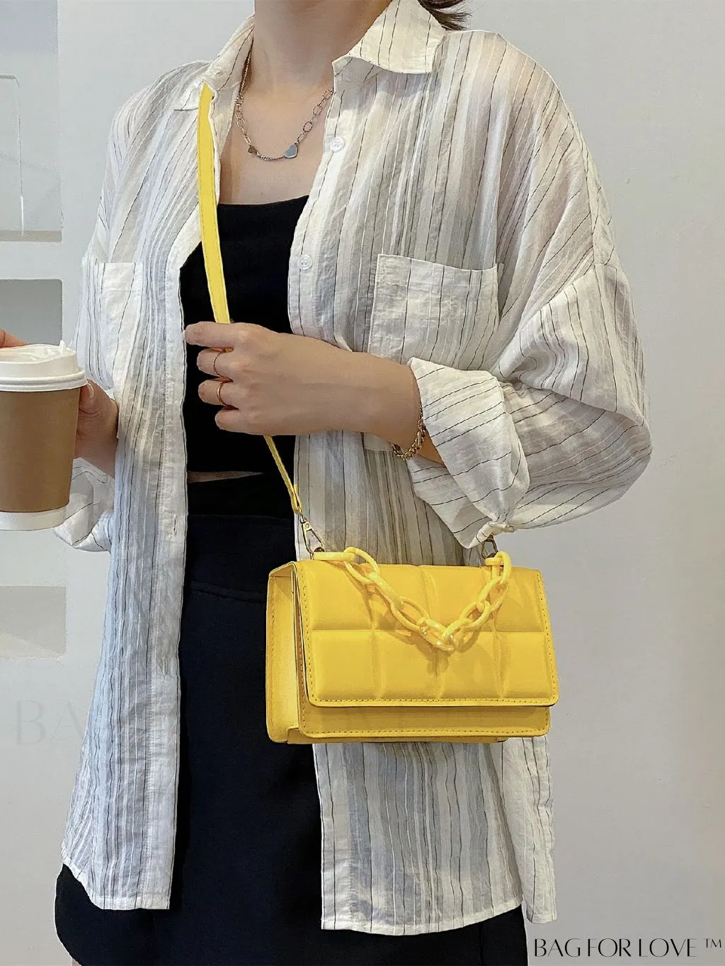 BagForLove - Compact Embossed Satchel