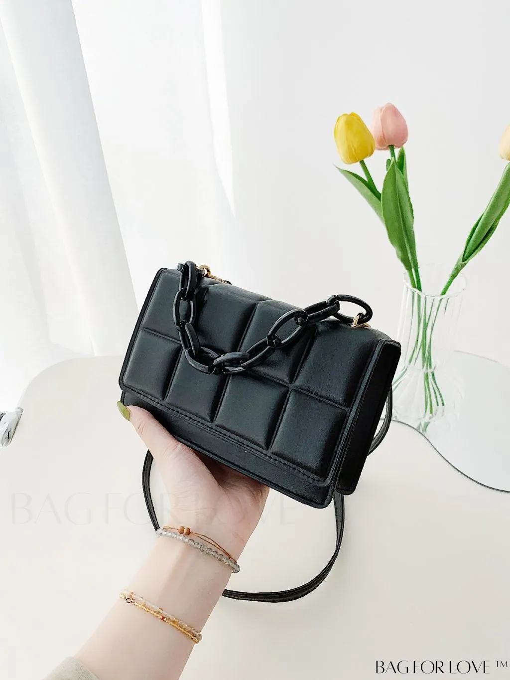 BagForLove - Compact Embossed Satchel