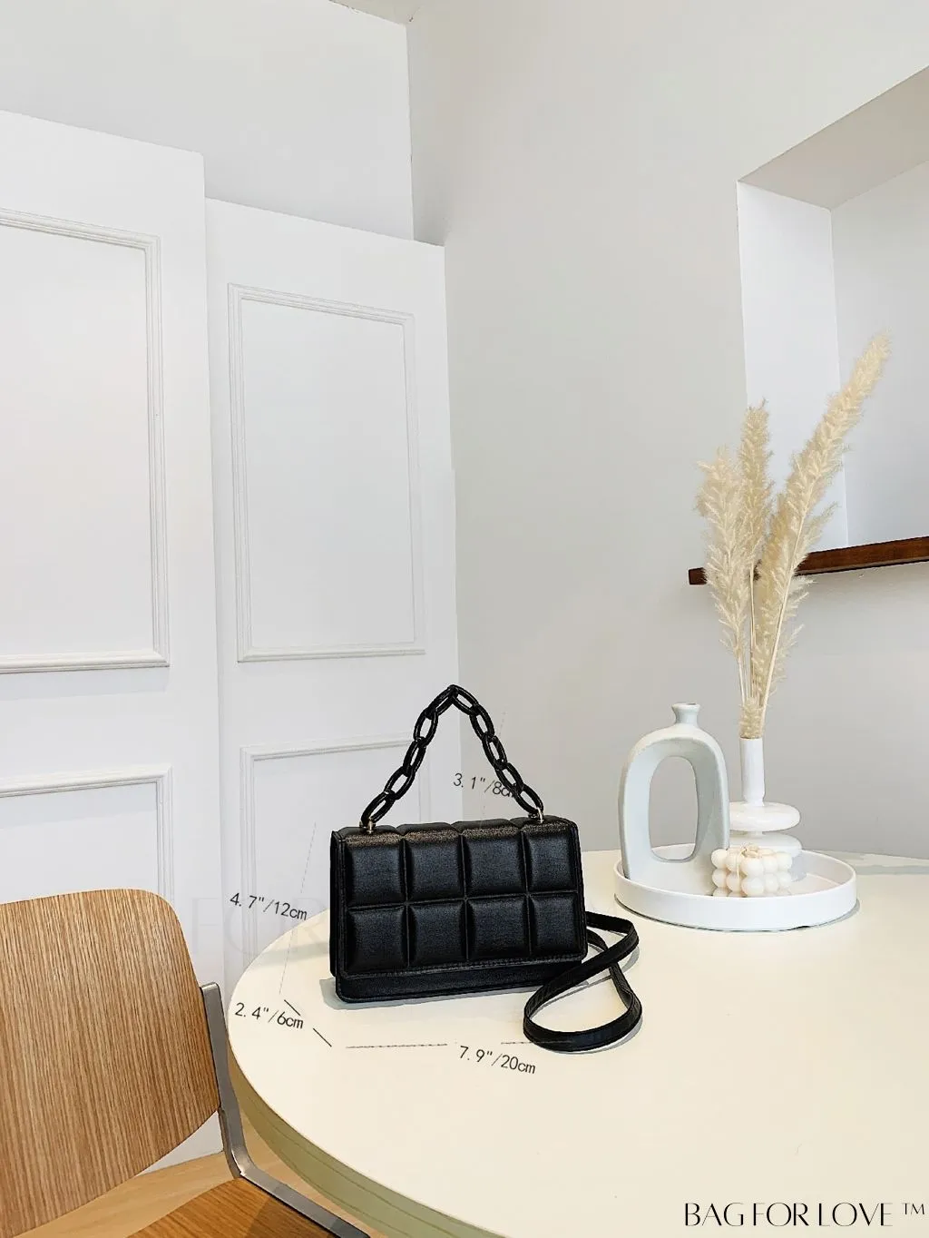 BagForLove - Compact Embossed Satchel