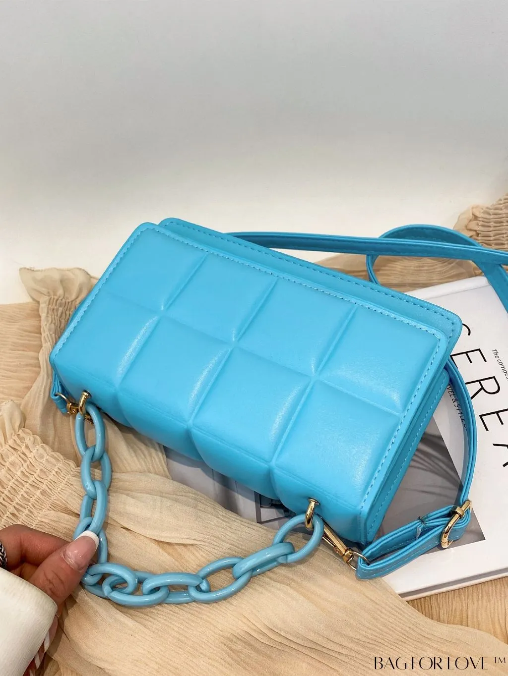 BagForLove - Compact Embossed Satchel