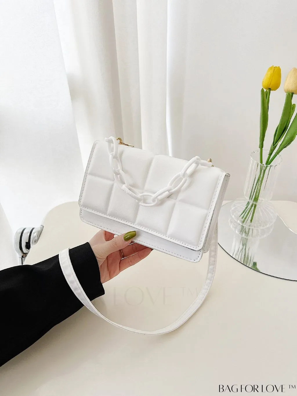BagForLove - Compact Embossed Satchel